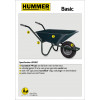 TUIN KRUIWAGEN BASIC PP 80 L GECOAT FRAME