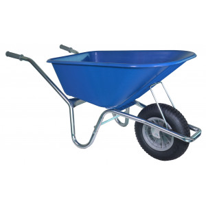 TUIN KRUIWAGEN VERZINKT FRAME 100 L BLAUW TUIN KRUIWAGEN VERZINKT FRAME 100 L BLAUW