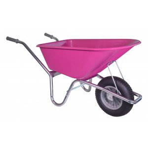 TUIN KRUIWAGEN VERZINKT FRAME 100 L FUCHSIA TUIN KRUIWAGEN VERZINKT FRAME 100 L FUCHSIA