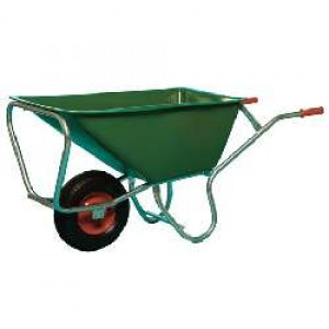 Kruiwagen Hummer PE Groen 160L 1 Wiel Kruiwagen Hummer PE Groen 160L 1 Wiel