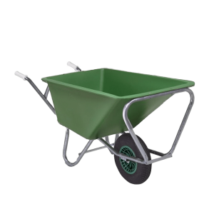 Kruiwagen Kunststof bak 160 liter 1 wiel antilek Kruiwagen Kunststof bak 160 liter 1 wiel antilek