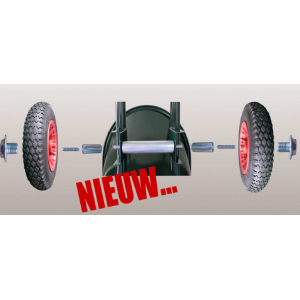 Twin Wheel kruiwagen ombouwset Twin Wheel kruiwagen ombouwset
