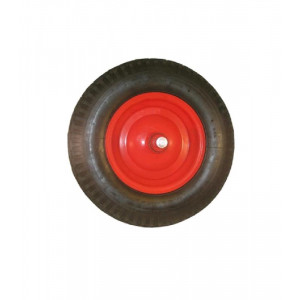 kruiwagenwiel compleet stalen velg 13 cm as kruiwagenwiel compleet stalen velg 13 cm as