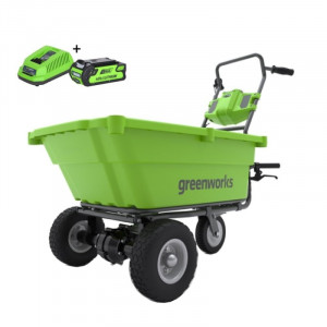 Greenworks Accu Kruiwagen 40V Met 2.0Ah Accu en lader Greenworks Accu Kruiwagen 40V Met 2.0Ah Accu en lader