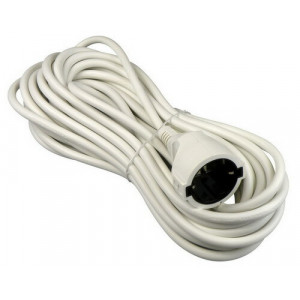 VERLENGSNOER 10 METER 3X1.5MM + RA WIT VERLENGSNOER 10 METER 3X1.5MM + RA WIT