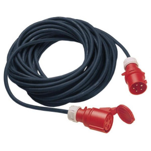 Verlengkabel Krachtstroom 16 Amp 5P 10 Meter 5 X 2.5mm² Verlengkabel Krachtstroom 16 Amp 5P 10 Meter 5 X 2.5mm²