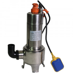 Aspira Dompelpomp vortex RVS 1,1kW met vlotter Aspira Dompelpomp vortex RVS 1,1kW met vlotter