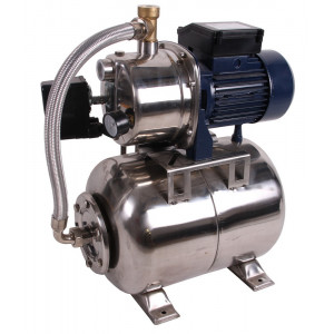 Asprira Hydrofoorpomp/ waterpomp rvs pomp en tank 0.75 kw Asprira Hydrofoorpomp/ waterpomp rvs pomp en tank 0.75 kw