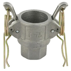 Camlock D 3/4" Bi alu moeder deel Camlock D 3/4" Bi alu moeder deel