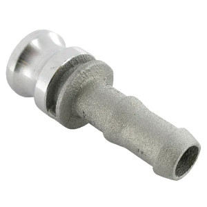 Camlock E 3/4" tule alu 19mm tule vader deel Camlock E 3/4" tule alu 19mm tule vader deel