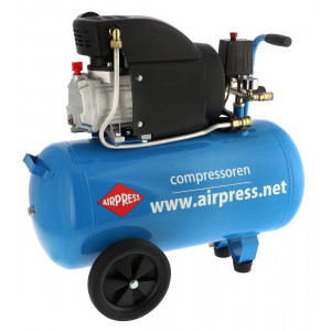 Airpress Compressor HL 325-50 8 bar 2.5 pk/1.8 kW 195 l/min 50 l Airpress Compressor HL 325-50 8 bar 2.5 pk/1.8 kW 195 l/min 50 l