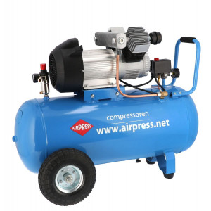 Airpress Compressor LM 90-350 10 bar 3 pk/2.2 kW 245 l/min 90 l Airpress Compressor LM 90-350 10 bar 3 pk/2.2 kW 245 l/min 90 l