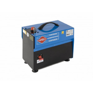 Airpress Stille Olievrije Compressor LMO 5-210 10 bar 0.75 pk/0.55 kW Airpress Stille Olievrije Compressor LMO 5-210 10 bar 0.75 pk/0.55 kW