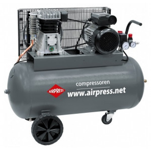 Airpress Compressor HL 375-100 Pro 10 bar 3 pk/2.2 kW 231 l/min 90 l Airpress Compressor HL 375-100 Pro 10 bar 3 pk/2.2 kW 231 l/min 90 l