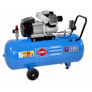 Airpress Compressor KM 100-350 10 bar 2.5 pk/1.8 kW 280 l/min 100 l Airpress Compressor KM 100-350 10 bar 2.5 pk/1.8 kW 280 l/min 100 l