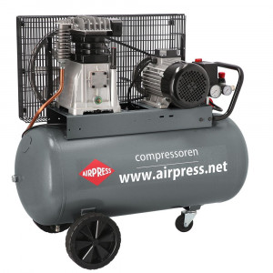 Airpress Compressor HK 600-90 Pro 10 bar 4 pk/3 kW 336 l/min 90 l Airpress Compressor HK 600-90 Pro 10 bar 4 pk/3 kW 336 l/min 90 l
