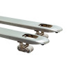 Mammuth Palletwagen met weegschaal RVS 2500kg 115cm Mammuth Palletwagen met weegschaal RVS 2500kg 115cm