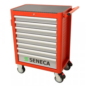 Seneca Gereedschapswagen rood 8 lades Seneca Gereedschapswagen rood 8 lades
