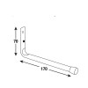 Gereedschaphaak M:176x71