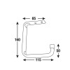 Gereedschaphaak P:72x158x115x52