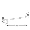 Gereedschaphaak M:ZWENKBAAR 60x215x55mm