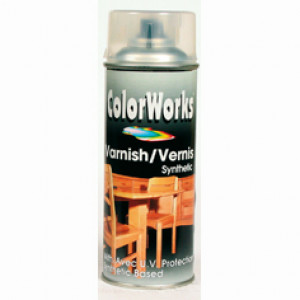 SYNTHETISCH VERNIS ZIJDEGLANS SPUITBUS 400 ML