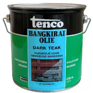 TENCO BANGKIRAI OLIE WATERBASIS DARK TEAK 2,5
