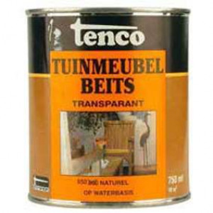 TENCO TUINMEUBELBEITS WATERBASIS 550 NATUREL 0,75