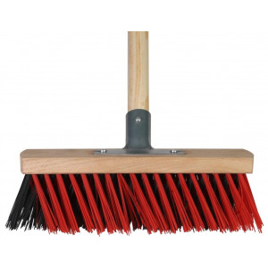 X-bezem buiten 30cm, steel 140cm X-bezem buiten 30cm, steel 140cm