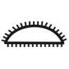 VIJL 250MM (HALFROND)