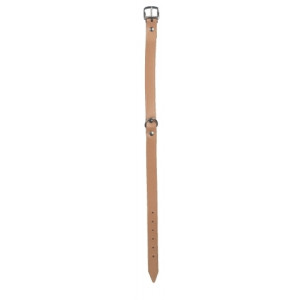 HONDENHALSBAND LEER 20MM, NATUREL HONDENHALSBAND LEER 20MM, NATUREL