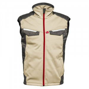 BODYWARMER HAVEP ATTITUDE, ZAND/CHARCOAL GRIJS, XXL BODYWARMER HAVEP ATTITUDE, ZAND/CHARCOAL GRIJS, XXL