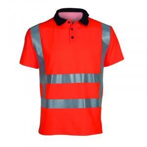 POLO RWS HIGH VISIBILITY HAVEP FLUO ORANJE, XXL POLO RWS HIGH VISIBILITY HAVEP FLUO ORANJE, XXL