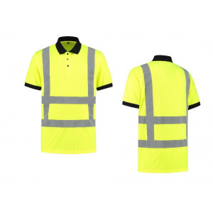 POLO-SHIRT HIGH VISIBILITY RWS FLUOGEEL MAAT XL POLO-SHIRT HIGH VISIBILITY RWS FLUOGEEL MAAT XL