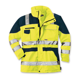 PARKA GEEL-REFLECTIE -M PARKA GEEL-REFLECTIE -M