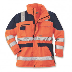 PARKA ORANJE-REFLECTIE -XXL PARKA ORANJE-REFLECTIE -XXL