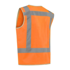 SIGNALISATIEVEST FLUOORANJE -RWS- MAAT XXL/3XL