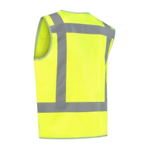 SIGNALISATIEVEST FLUOGEEL -RWS- MAAT 116/128