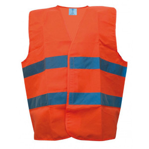 SIGNALISATIEVEST / VEILIGHEIDSVEST ORANJE -EN 471