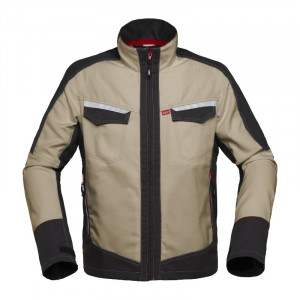 KORT JAS/VEST HAVEP ATTITUDE, ZAND/CHARCOAL GRIJS, M KORT JAS/VEST HAVEP ATTITUDE, ZAND/CHARCOAL GRIJS, M