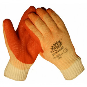 Prevent Handschoenen Oranje handpalm MAAT 9 Prevent Handschoenen Oranje handpalm MAAT 9