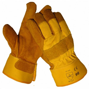 HANDSCHOEN SPLITLEER FOAMGEVOERD HANDSCHOEN SPLITLEER FOAMGEVOERD