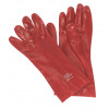 HANDSCHOEN PVC ROOD 27CM