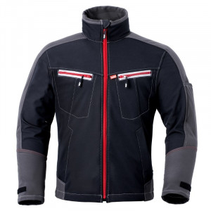 SOFTSHELL HAVEP 40145 MAAT XXL ZWART/GRIJS