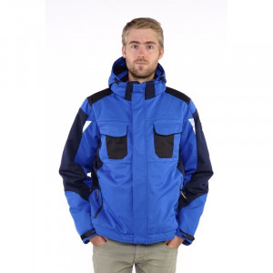 SOFTSHELL WERKJAS WINTER TON, ROYAL -4XL