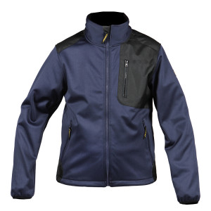 SOFT SHELL JACK ZEUS, NAVY, XXXL