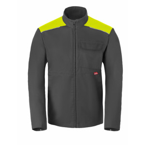 HAVEP KORTE JAS/VEST SHIFT CHARCOAL GRIJS/GEEL, S HAVEP KORTE JAS/VEST SHIFT CHARCOAL GRIJS/GEEL, S