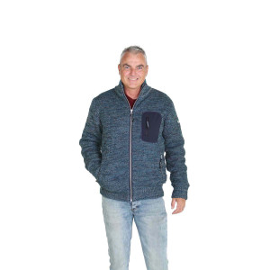 STORVIK EDEN GEBREID VEST ACRYL NAVY -XXXL STORVIK EDEN GEBREID VEST ACRYL NAVY -XXXL