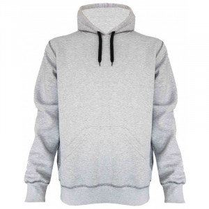 HOODED SWEATER HEDMARK, GRIJS -L HOODED SWEATER HEDMARK, GRIJS -L
