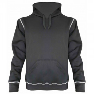 HOODED SWEATER HEDMARK, ZWART -S HOODED SWEATER HEDMARK, ZWART -S